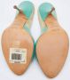 Prada Vintage Pre-owned Leather sandals Green Dames - Thumbnail 6