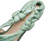 Prada Vintage Pre-owned Leather sandals Green Dames - Thumbnail 6