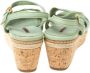 Prada Vintage Pre-owned Leather sandals Green Dames - Thumbnail 4