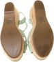 Prada Vintage Pre-owned Leather sandals Green Dames - Thumbnail 5