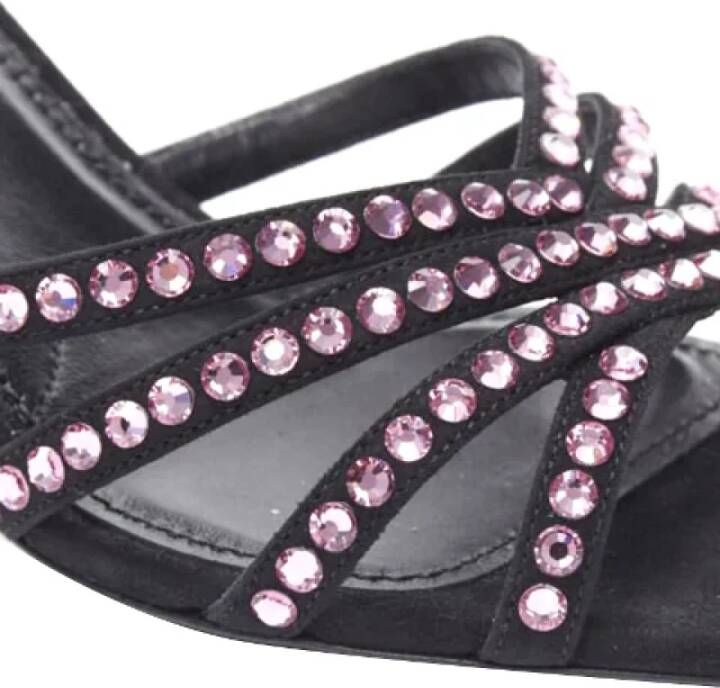 Prada Vintage Pre-owned Leather sandals Pink Dames