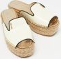 Prada Vintage Pre-owned Leather sandals White Dames - Thumbnail 4