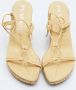 Prada Vintage Pre-owned Leather sandals Yellow Dames - Thumbnail 2