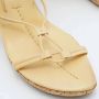 Prada Vintage Pre-owned Leather sandals Yellow Dames - Thumbnail 7