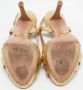 Prada Vintage Pre-owned Leather sandals Yellow Dames - Thumbnail 6