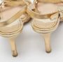 Prada Vintage Pre-owned Leather sandals Yellow Dames - Thumbnail 9