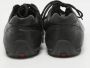 Prada Vintage Pre-owned Leather sneakers Black Dames - Thumbnail 5