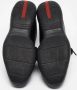 Prada Vintage Pre-owned Leather sneakers Black Dames - Thumbnail 6