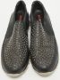 Prada Vintage Pre-owned Leather sneakers Black Dames - Thumbnail 3