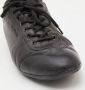 Prada Vintage Pre-owned Leather sneakers Black Heren - Thumbnail 7