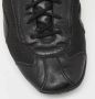 Prada Vintage Pre-owned Leather sneakers Black Heren - Thumbnail 7