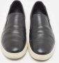 Prada Vintage Pre-owned Leather sneakers Black Heren - Thumbnail 3