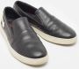 Prada Vintage Pre-owned Leather sneakers Black Heren - Thumbnail 4