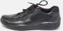 Prada Vintage Pre-owned Leather sneakers Black Heren - Thumbnail 2