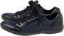 Prada Vintage Pre-owned Leather sneakers Blue Dames - Thumbnail 3