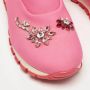 Prada Vintage Pre-owned Leather sneakers Pink Dames - Thumbnail 7