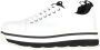 Prada Vintage Pre-owned Leather sneakers White Dames - Thumbnail 5