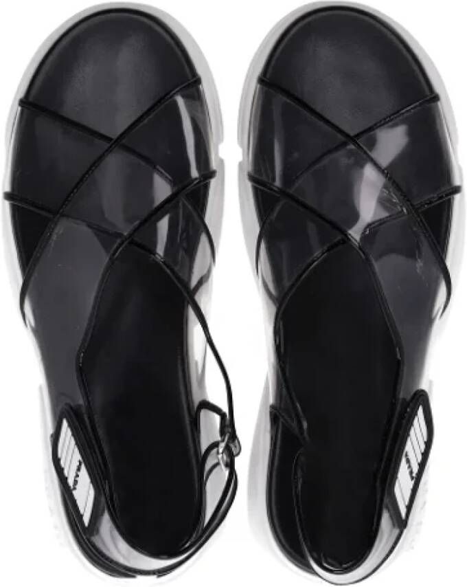 Prada Vintage Pre-owned Plastic sandals White Dames