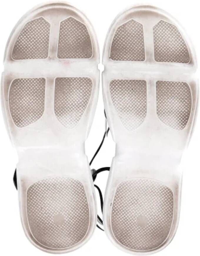 Prada Vintage Pre-owned Plastic sandals White Dames