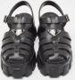 Prada Vintage Pre-owned Rubber sandals Black Dames - Thumbnail 3