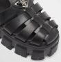 Prada Vintage Pre-owned Rubber sandals Black Dames - Thumbnail 8