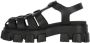 Prada Vintage Pre-owned Rubber sandals Black Heren - Thumbnail 3