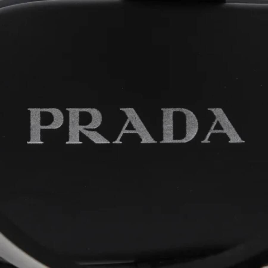 Prada Vintage Pre-owned Rubber sandals Black Heren