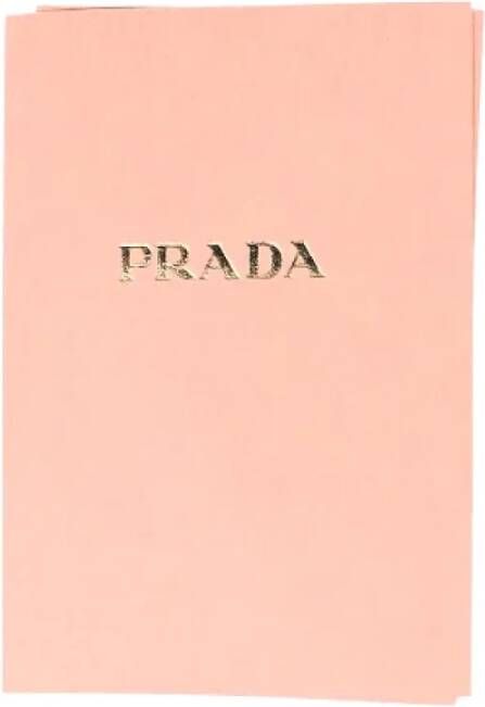 Prada Vintage Pre-owned Satin heels Pink Dames