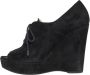 Prada Vintage Pre-owned Suede boots Black Dames - Thumbnail 3