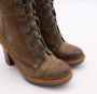 Prada Vintage Pre-owned Suede boots Brown Dames - Thumbnail 3