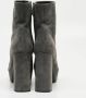 Prada Vintage Pre-owned Suede boots Gray Dames - Thumbnail 5