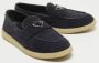 Prada Vintage Pre-owned Suede flats Blue Dames - Thumbnail 4