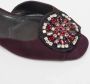 Prada Vintage Pre-owned Suede flats Purple Dames - Thumbnail 7