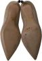 Prada Vintage Pre-owned Suede heels Beige Dames - Thumbnail 5