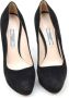 Prada Vintage Pre-owned Suede heels Black Dames - Thumbnail 2