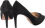 Prada Vintage Pre-owned Suede heels Black Dames - Thumbnail 4
