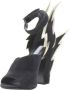 Prada Vintage Pre-owned Suede heels Black Dames - Thumbnail 4