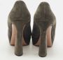 Prada Vintage Pre-owned Suede heels Gray Dames - Thumbnail 5