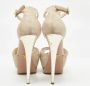 Prada Vintage Pre-owned Suede sandals Beige Dames - Thumbnail 5