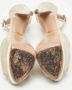 Prada Vintage Pre-owned Suede sandals Beige Dames - Thumbnail 6