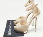 Prada Vintage Pre-owned Suede sandals Beige Dames - Thumbnail 9