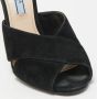 Prada Vintage Pre-owned Suede sandals Black Dames - Thumbnail 7