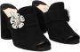 Prada Vintage Pre-owned Suede sandals Black Dames - Thumbnail 2