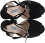 Prada Vintage Pre-owned Suede sandals Black Dames - Thumbnail 5