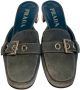 Prada Vintage Pre-owned Suede sandals Blue Dames - Thumbnail 2