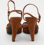 Prada Vintage Pre-owned Suede sandals Brown Dames - Thumbnail 5