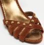 Prada Vintage Pre-owned Suede sandals Brown Dames - Thumbnail 7