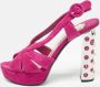 Prada Vintage Pre-owned Suede sandals Pink Dames - Thumbnail 2