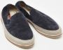 Prada Vintage Pre-owned Suede sneakers Blue Heren - Thumbnail 4