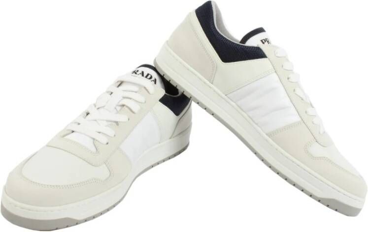 Prada Witte heren sneakers White Heren